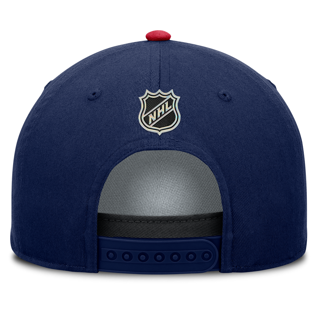 Montreal Canadiens NHL Fanatics Branded Men Navy/Red Authentic Pro Rink A-Frame Snapback product image 2, provided for