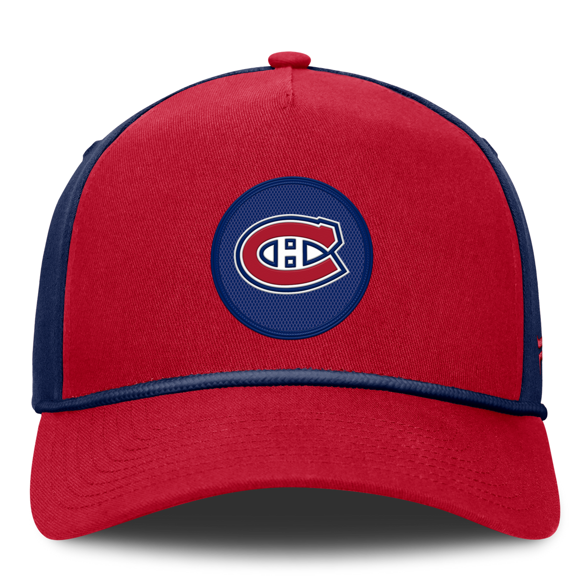 Montreal Canadiens NHL Fanatics Branded Men Navy/Red Authentic Pro Rink A-Frame Snapback product image 3, provided for