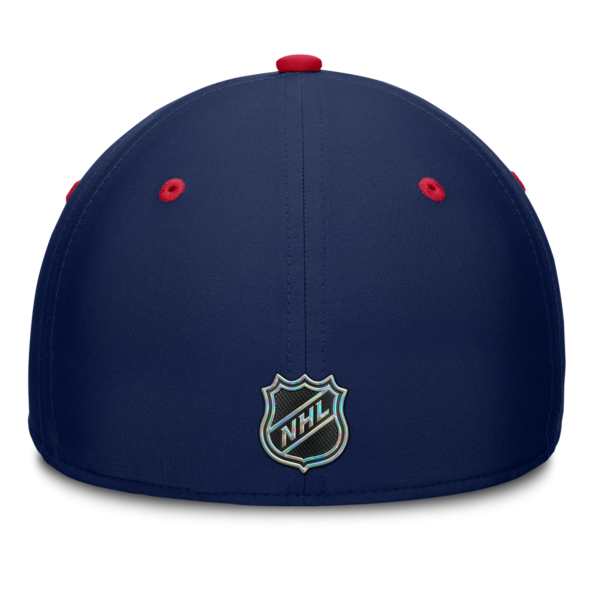Montreal Canadiens NHL Fanatics Branded Men Navy/Red Authentic Pro Rink Stretch Fit Hat product image 2, provided for visual
