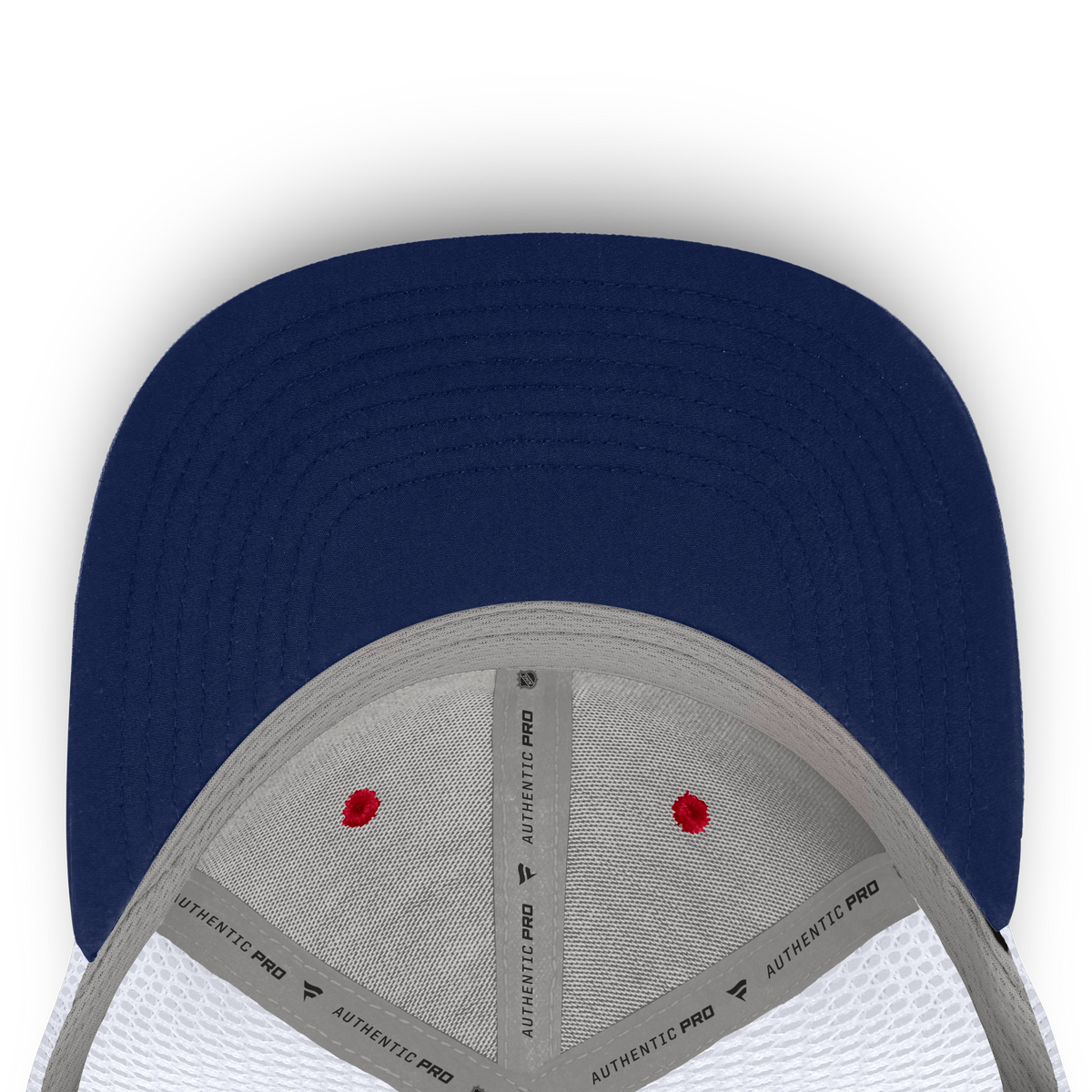 Montreal Canadiens NHL Fanatics Branded Men Red/White Authentic Pro Rink Trucker Snapback product image 5, provided for