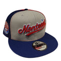 Montreal Expos MLB New Era Men Grey 9Fifty Cooperstown 35th Anniversary Retro Uniform Snapback product image 1, provided for