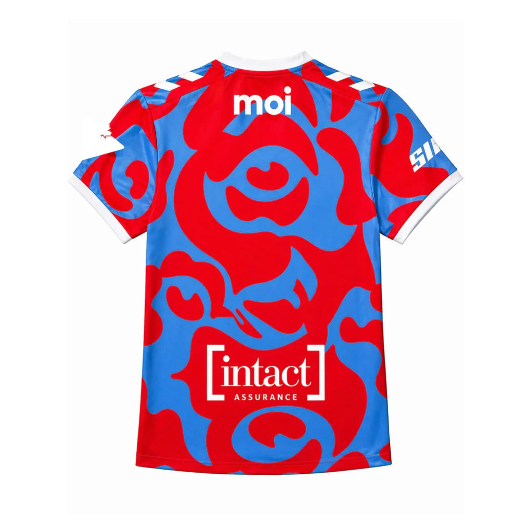 Montreal Roses FC NSL Hummel Women Red/Blue 2026 Home Replica Jersey product image 2, provided for visual reference and