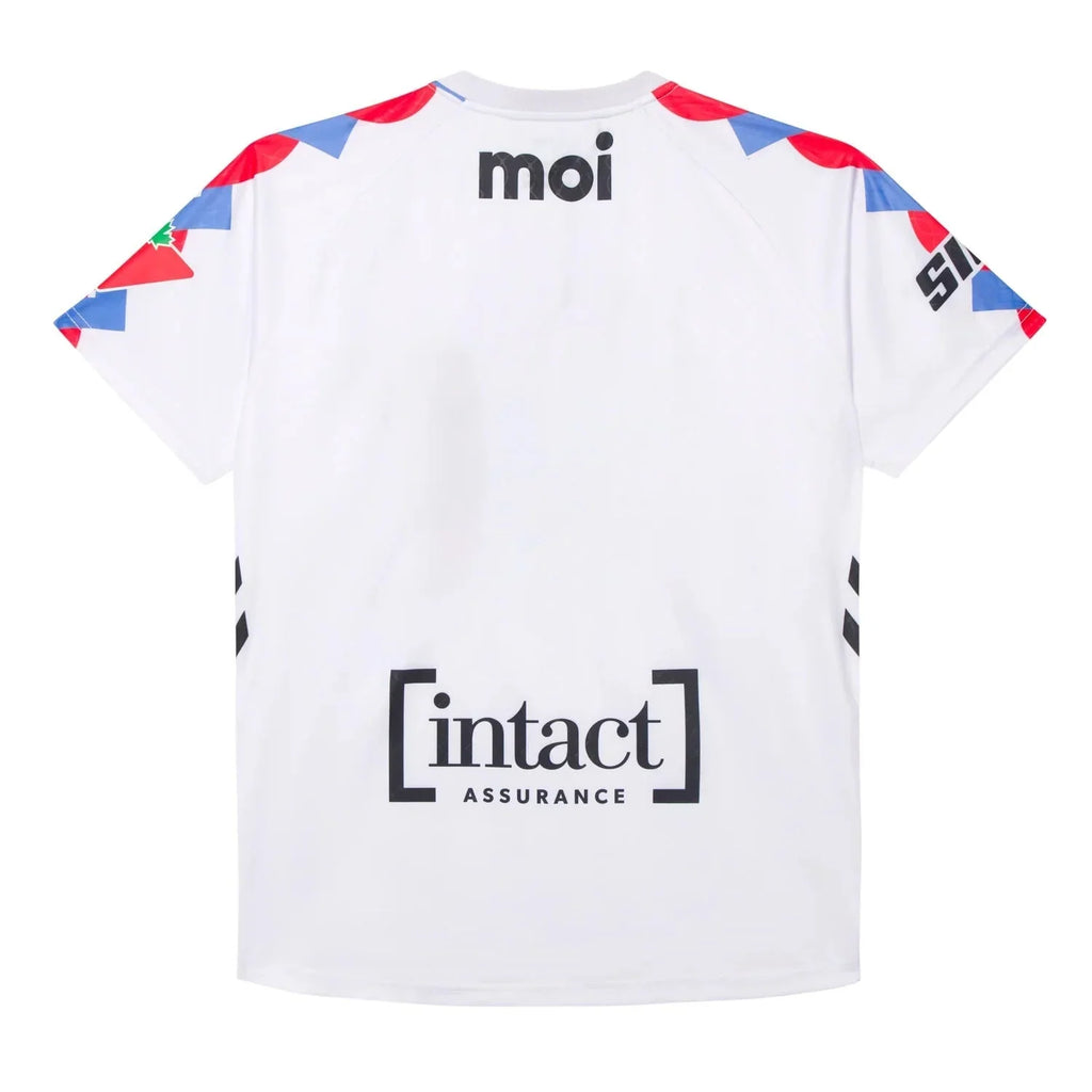 Montreal Roses FC NSL Hummel Women White 2026 Away Replica Jersey product image 2, provided for visual reference and product