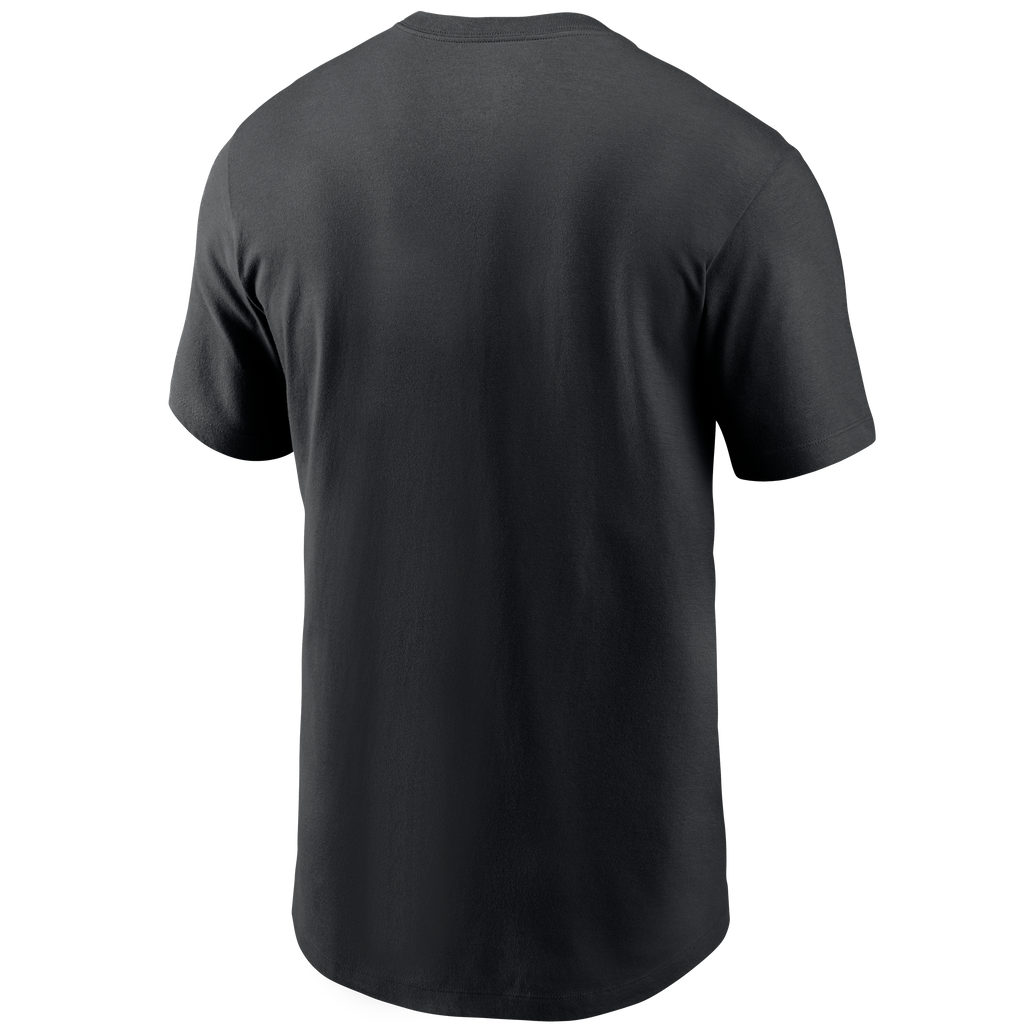 Chicago White Sox Nike Men Black Wordmark T-Shirt product image 2, provided for visual reference and product detail review