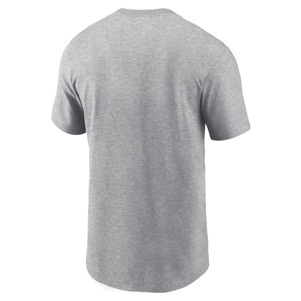 Chicago Cubs Nike Arched Grey Baseball T-Shirt product image 3, provided for visual reference and product detail review