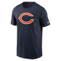 Chicago Bears Nike Navy C Logo T-Shirt product image 1, provided for visual reference and product detail review