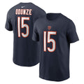 Rome Odunze Chicago Bears Nike Men Player Name and Number T-Shirt product image 1, provided for visual reference and product