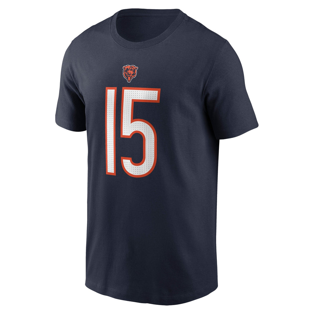 Rome Odunze Chicago Bears Nike Men Player Name and Number T-Shirt product image 3, provided for visual reference and product