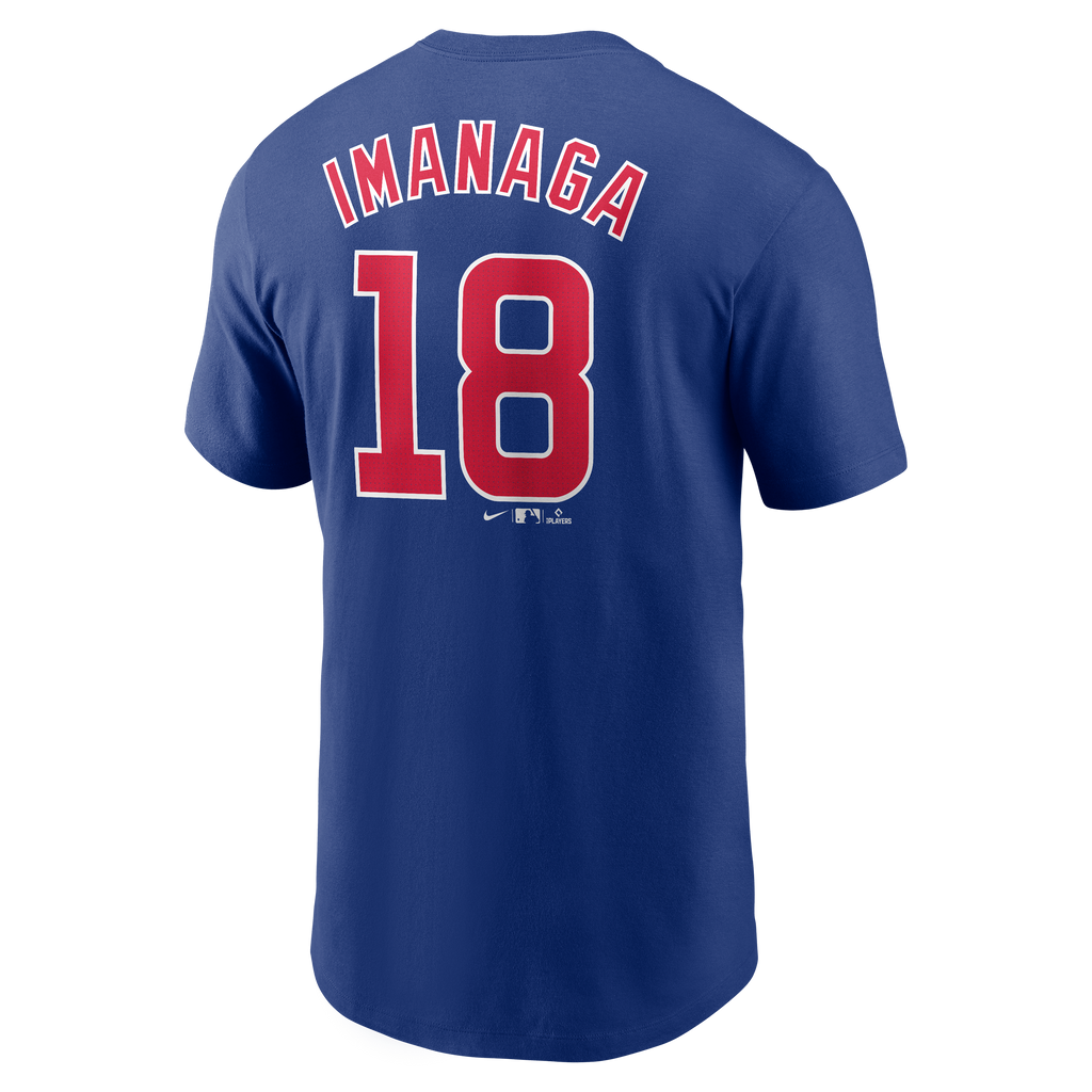 Shōta Imanaga Chicago Cubs Nike Name And Number T-Shirt product image 2, provided for visual reference and product detail