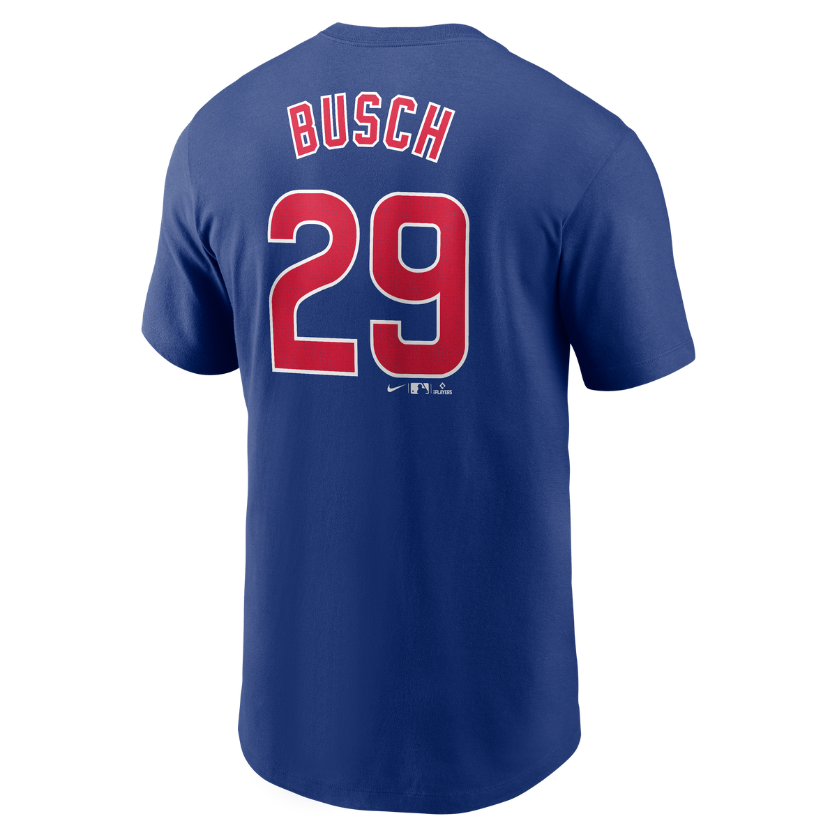 Michael Busch #29 Chicago Cubs Nike Men T-Shirt product image 1, provided for visual reference and product detail review