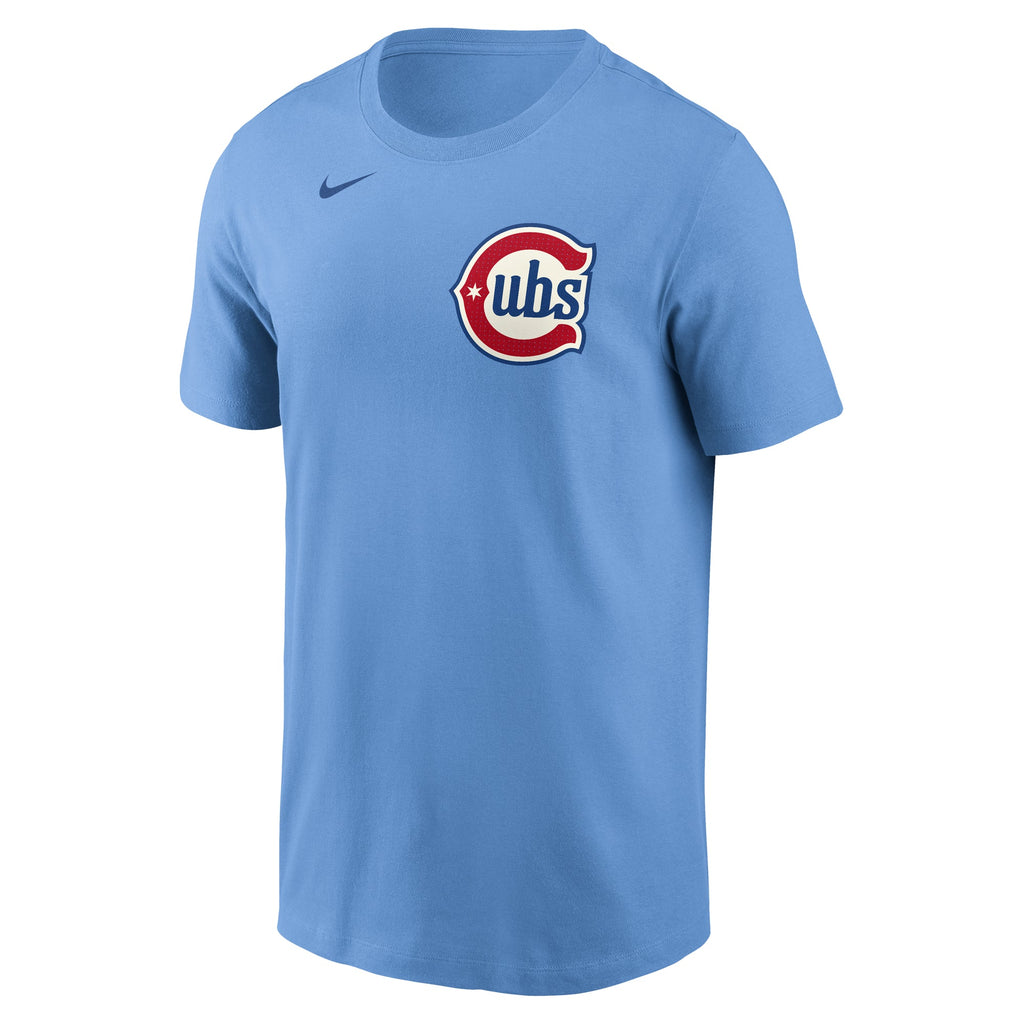 Pete Crow-Armstrong Chicago Cubs Nike Men Blues Alternate T-Shirt product image 3, provided for visual reference and product