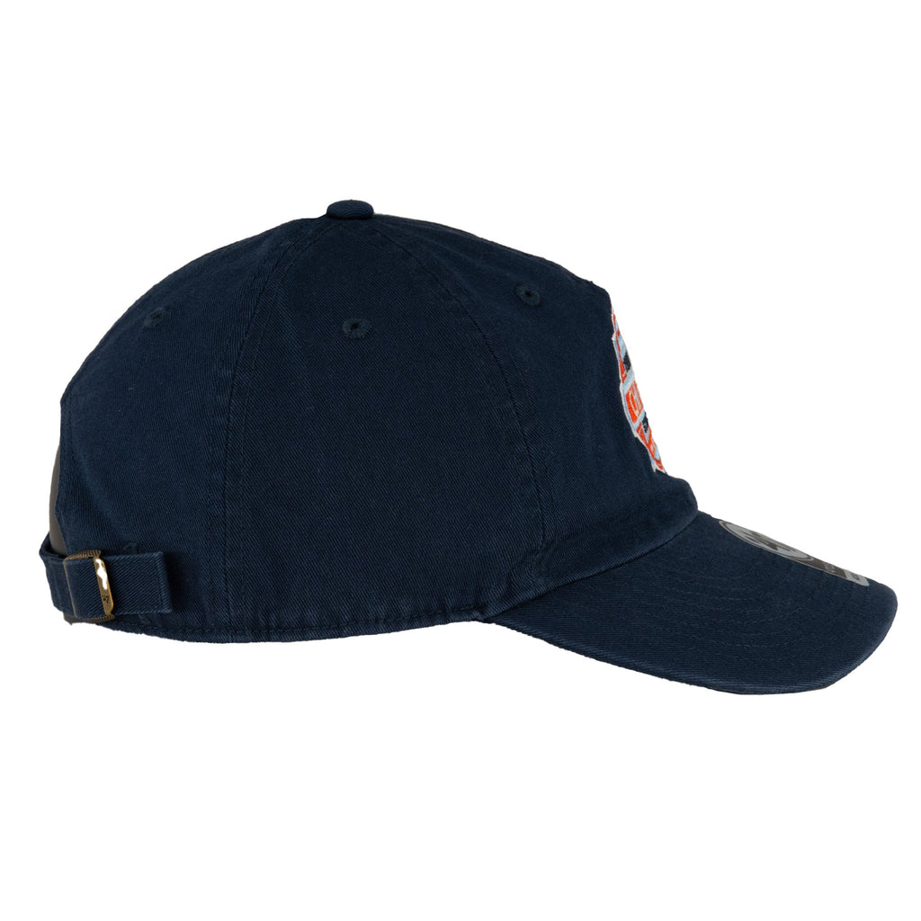 Nascar Chicago Street Race '47 Navy Clean Up Adjustable Hat product image 3, provided for visual reference and product