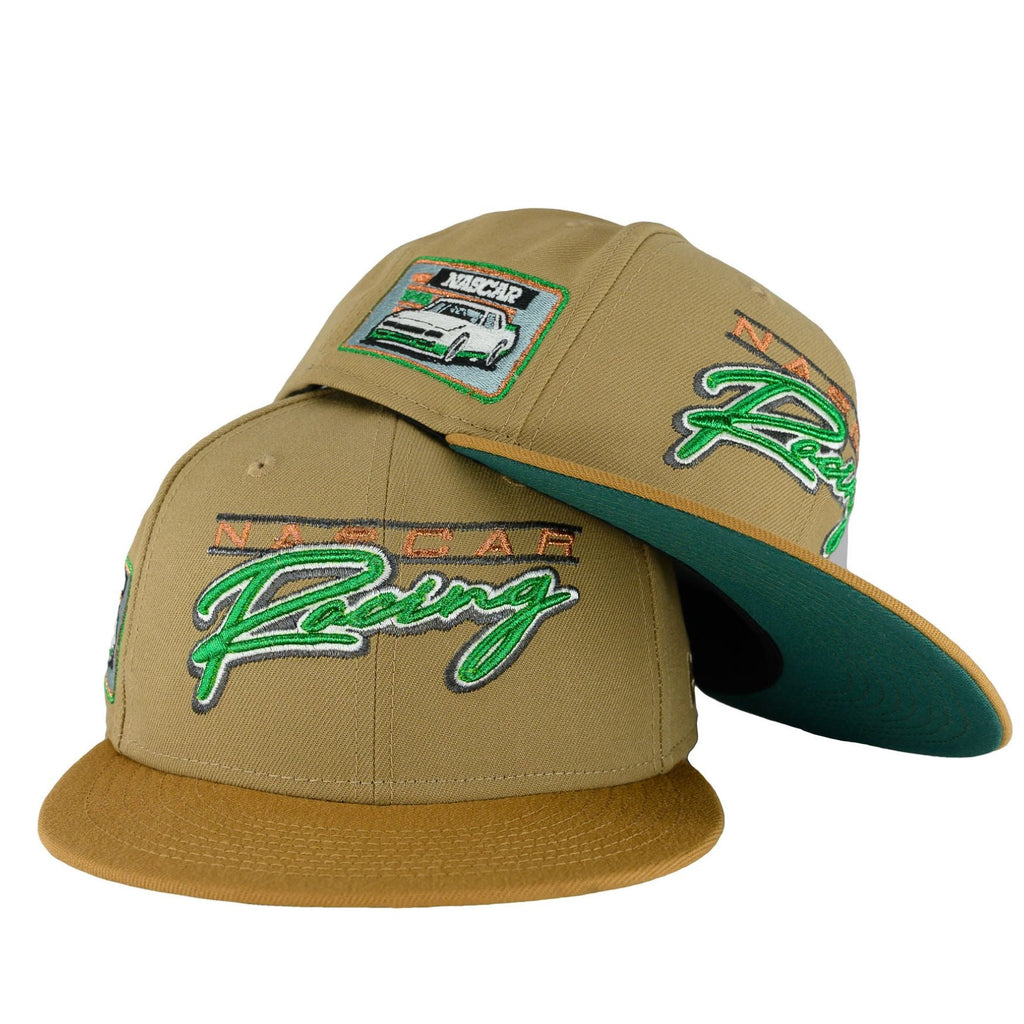 Nascar Racing Chicago Street Race Brown/Bronze New Era 9FIFTY Snapback Hat product image 1, provided for visual reference