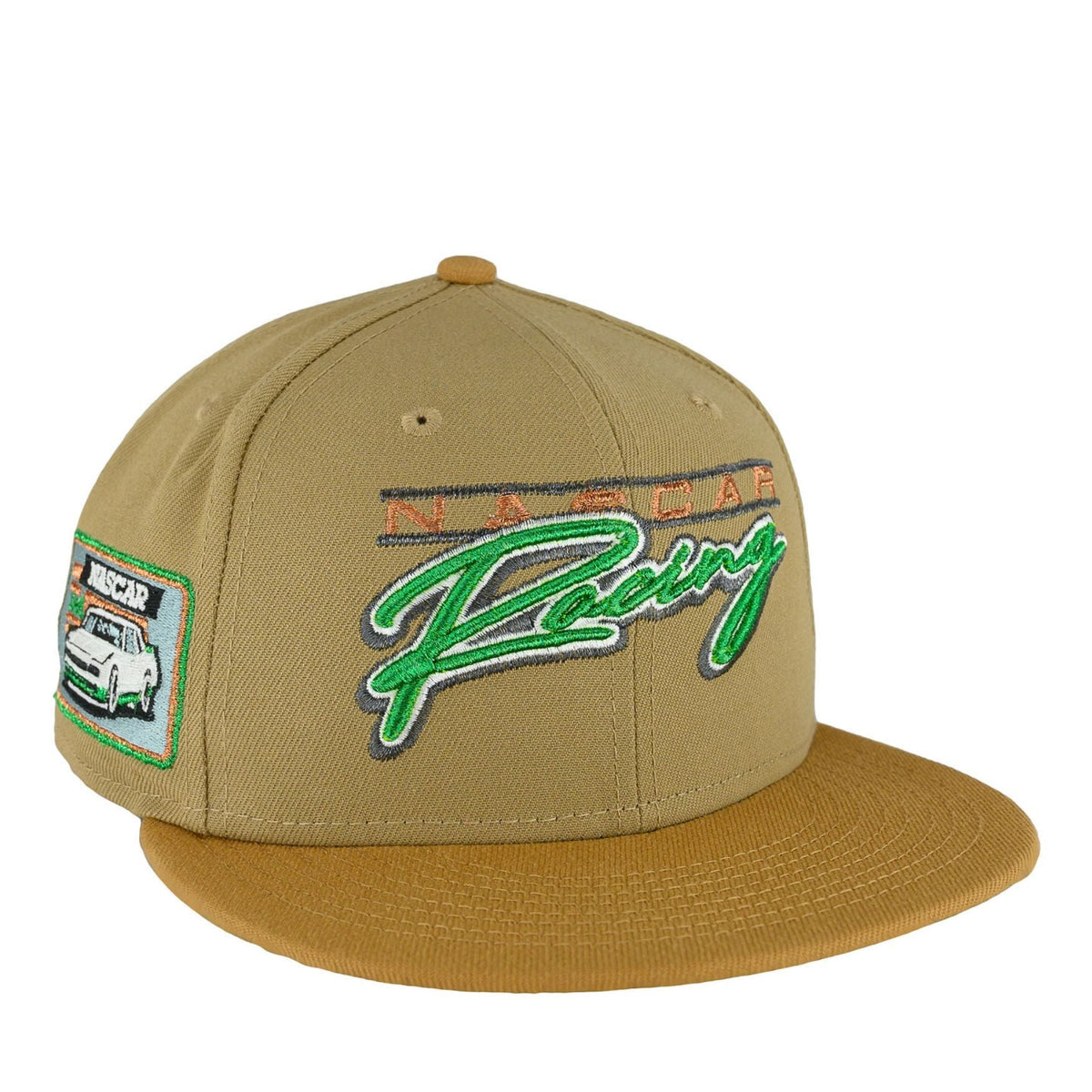 Nascar Racing Chicago Street Race Brown/Bronze New Era 9FIFTY Snapback Hat product image 2, provided for visual reference