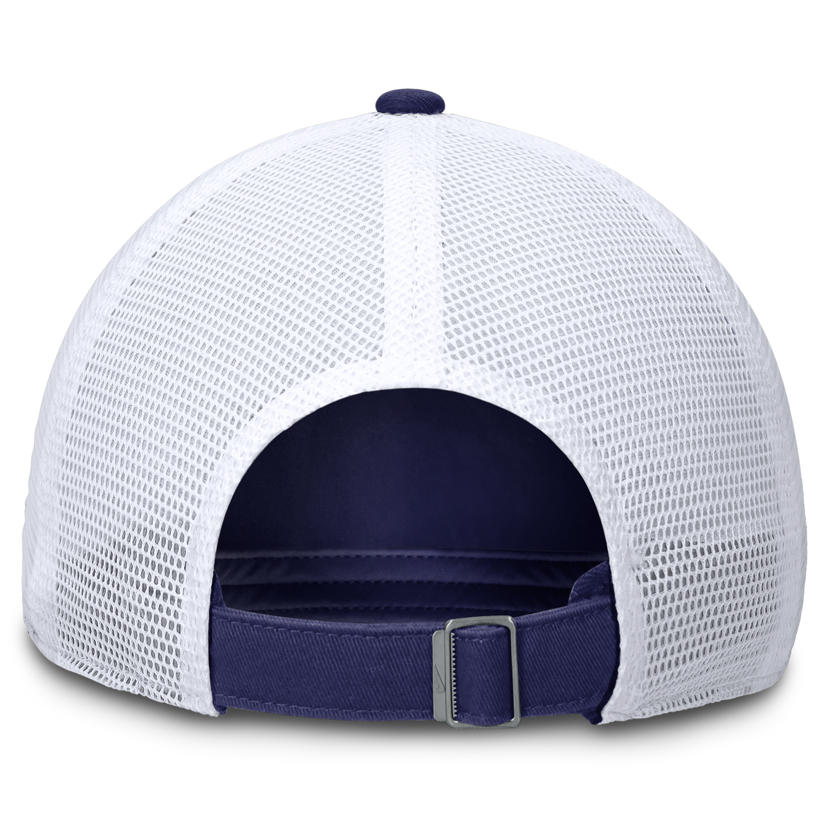 Chicago Cubs Nike Blue/White "CHICAGO" Meshback Adjustable Hat product image 4, provided for visual reference and product