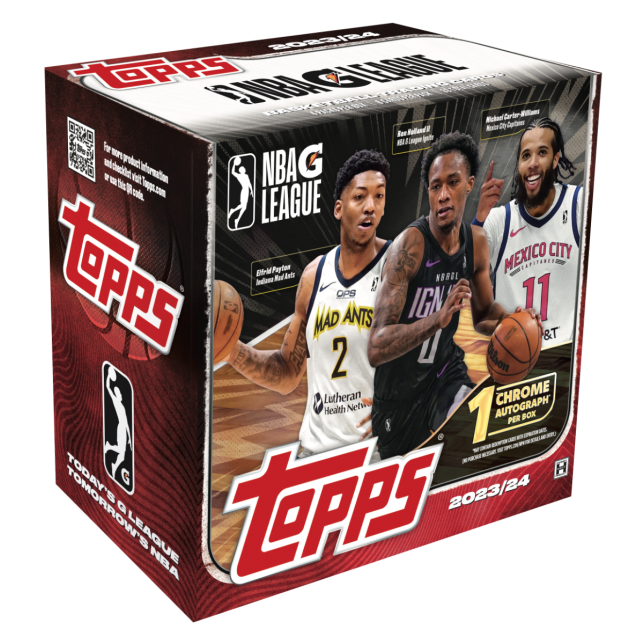 NBA 2023/24 Topps G League Hobby Box product image 1, provided for visual reference and product detail review