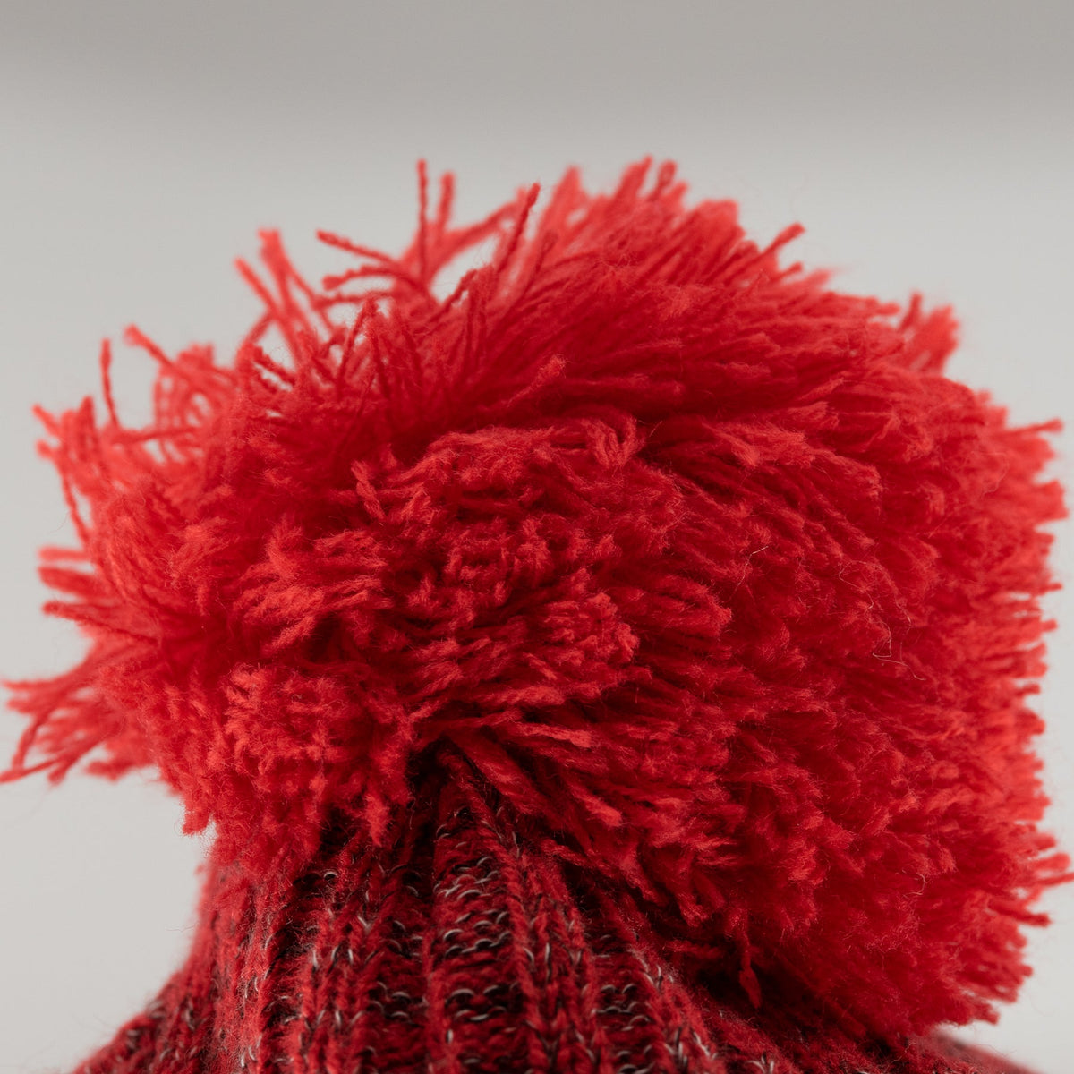 Chicago Bulls Red NE18 Sport Pom Knit Hat product image 3, provided for visual reference and product detail review