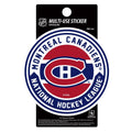 Montreal Canadiens NHL 3" x 5" Arrow Team Multi-Use Sticker product image 1, provided for visual reference and product