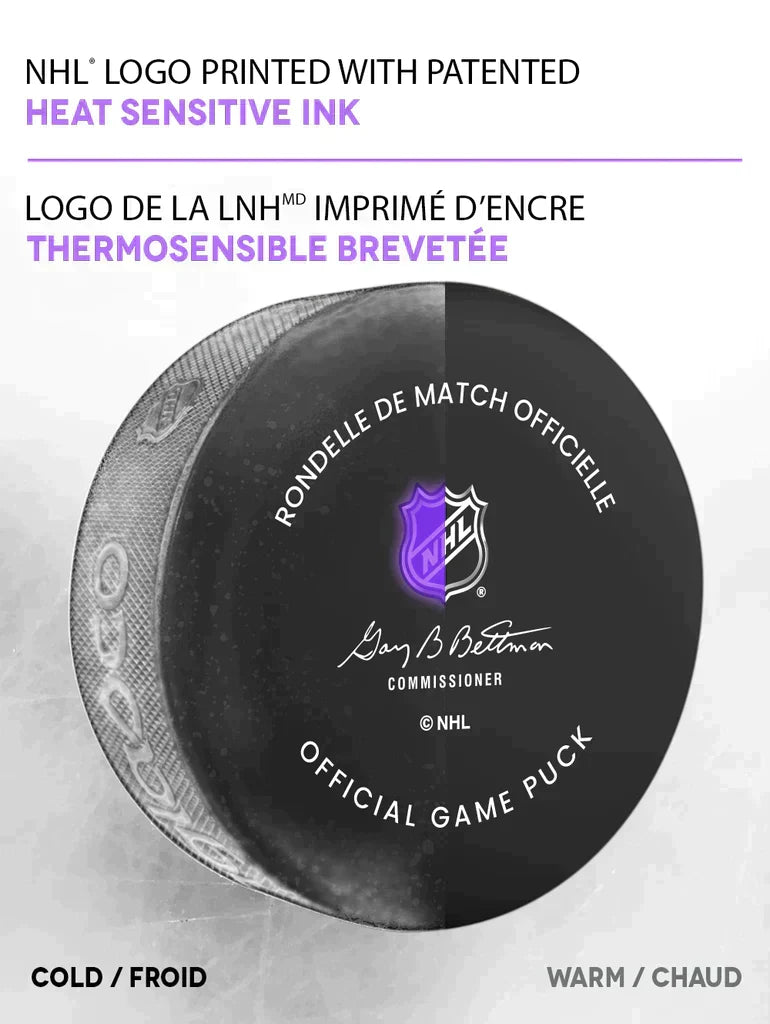 Anaheim Ducks NHL Inglasco 30th Anniversary 2023-24 Officially Licensed Game Hockey Puck product image 4, provided for
