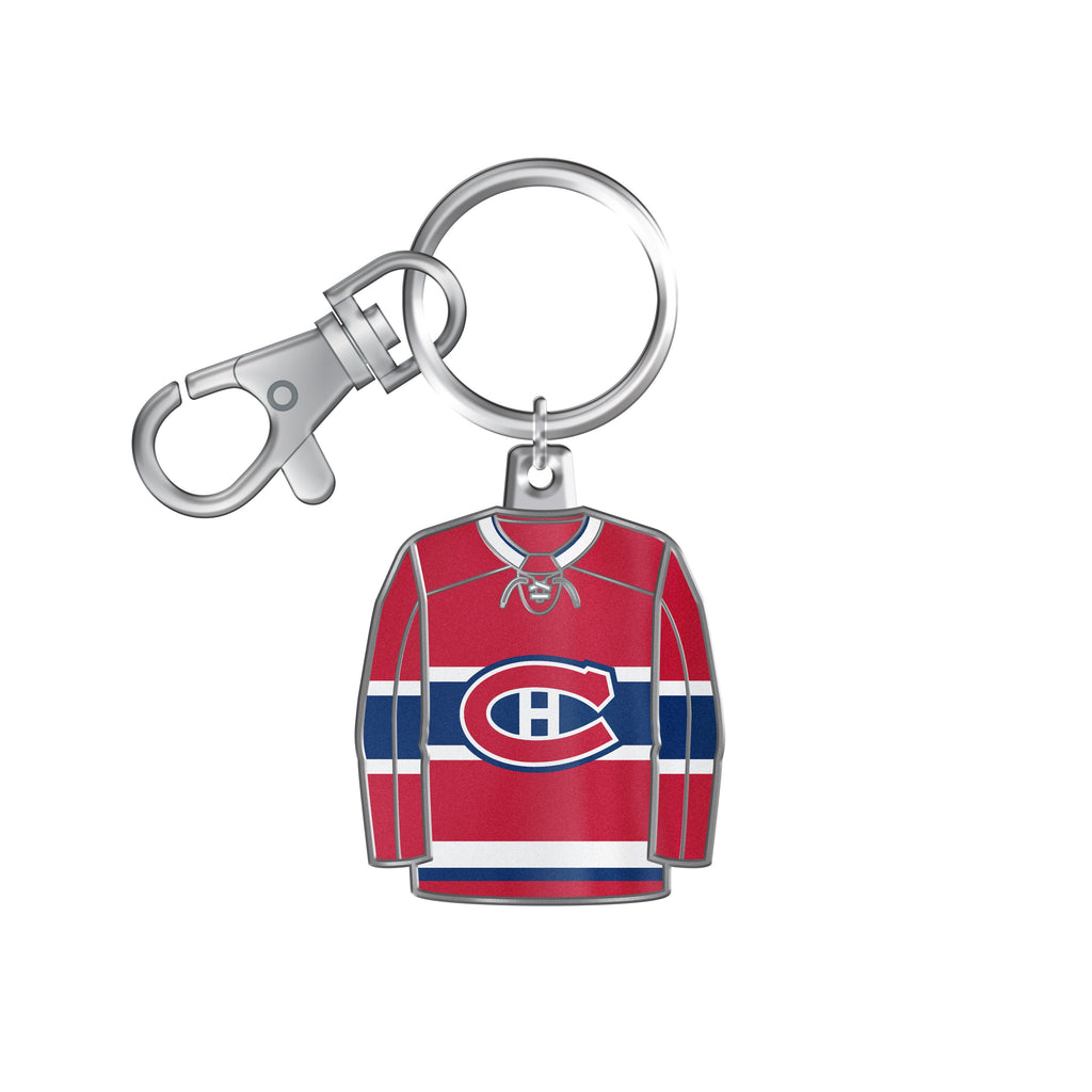 Montreal Canadiens NHL TSV Team Uniform Keychain product image 1, provided for visual reference and product detail review