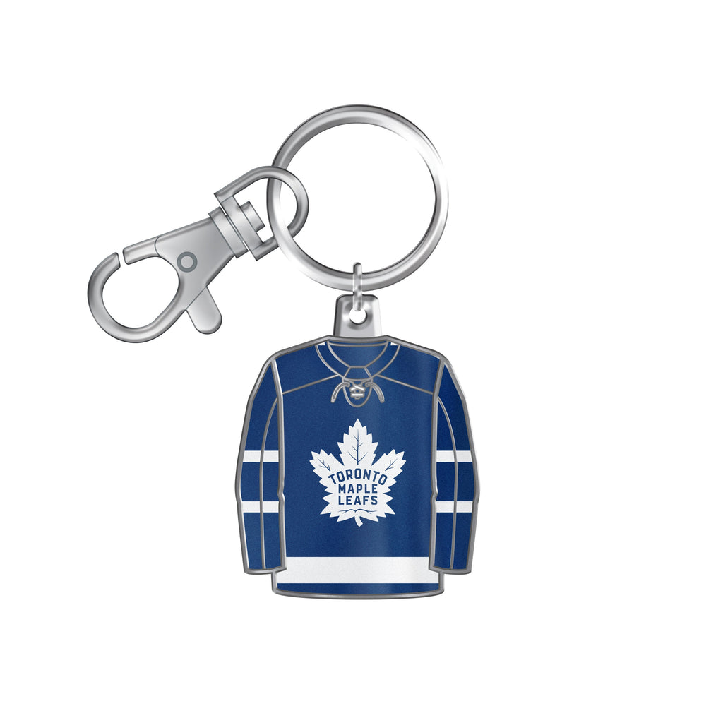 Toronto Maple Leafs NHL TSV Team Uniform Keychain product image 1, provided for visual reference and product detail review