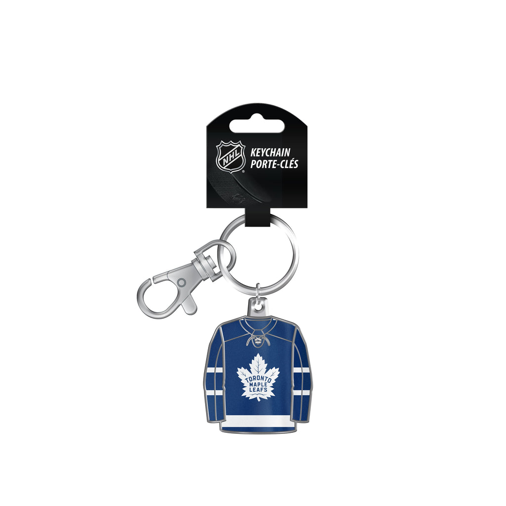 Toronto Maple Leafs NHL TSV Team Uniform Keychain product image 3, provided for visual reference and product detail review