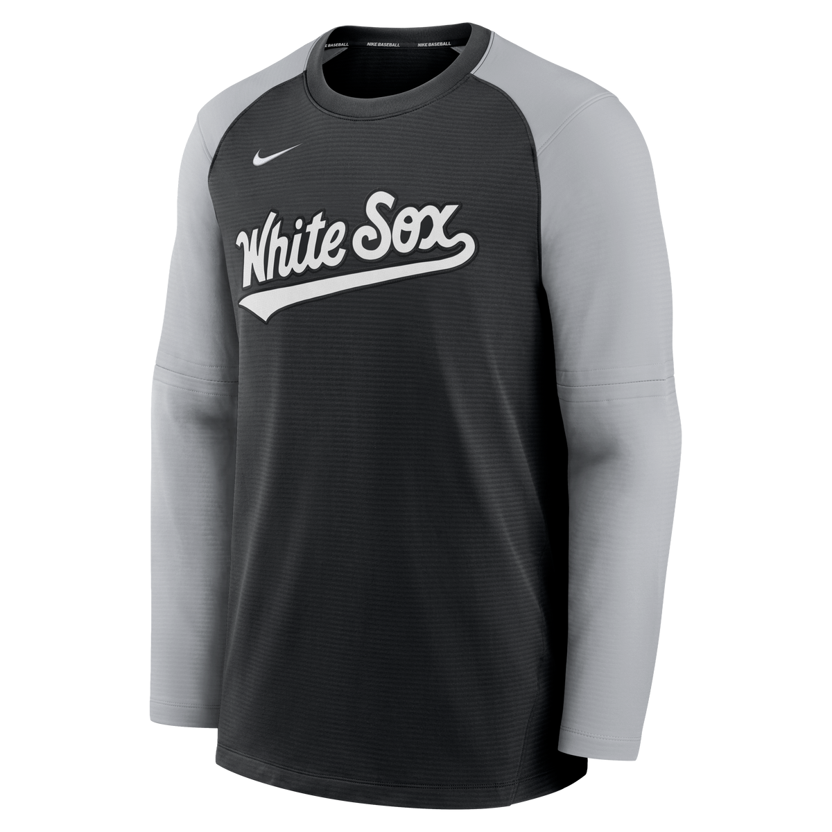 Chicago White Sox Top Pre Game Crew Sweatshirt product image 1, provided for visual reference and product detail review
