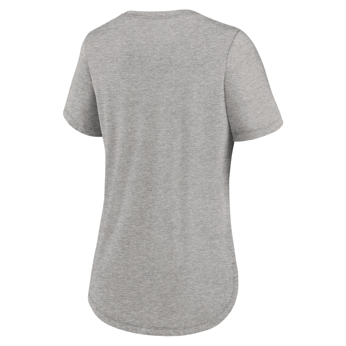 Chicago Cubs Grey Heather/Royal Crawl Bear Nike Women TriBlend T-Shirt product image 3, provided for visual reference and