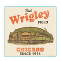 Visit Wrigley Field Stadium Sticker product image 1, provided for visual reference and product detail review
