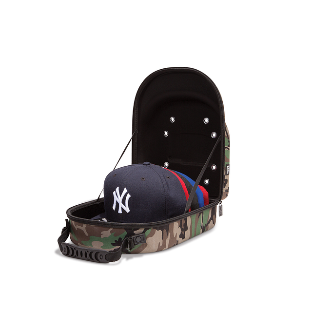 New Era Wood Camo 6 Pack Cap Carrier product image 2, provided for visual reference and product detail review
