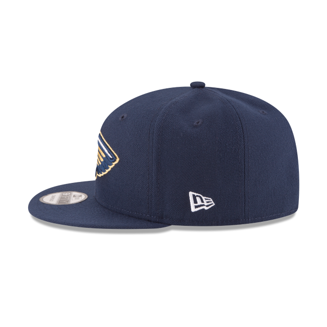 New Orleans Pelicans NBA New Era Men Navy 9Fifty Basic Snapback product image 5, provided for visual reference and product