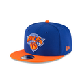 New York Knicks NBA New Era Men Royal Blue/Orange 9Fifty Two Tone Snapback product image 1, provided for visual reference