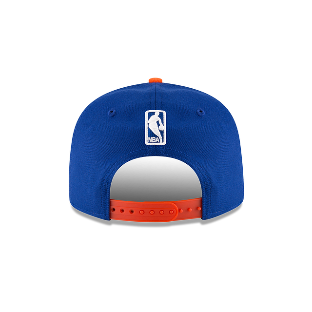 New York Knicks NBA New Era Men Royal Blue/Orange 9Fifty Two Tone Snapback product image 2, provided for visual reference