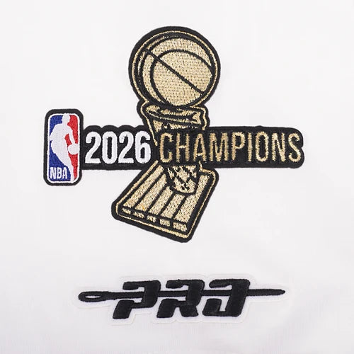 New York Knicks NBA Pro Standard Men White 2026 Championship Drop Shoulder T-Shirt product image 10, provided for visual