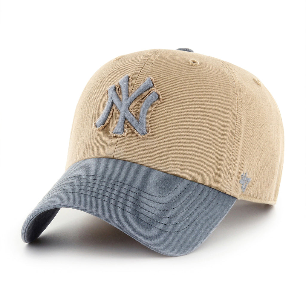 New York Yankees MLB 47 Brand Men Canyon Caravan Clean Up Adjustable Hat product image 1, provided for visual reference and