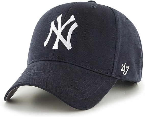 New York Yankees MLB 47 Brand Infant Navy MVP Adjustable Hat product image 1, provided for visual reference and product