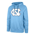 North Carolina Tar Heels NCAA 47 Brand Men Light Blue Imprint Headline Pullover Hoodie product image 1, provided for visual