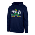 Notre Dame Fighting Irish NCAA 47 Brand Men Navy Imprint Headline Pullover Hoodie product image 1, provided for visual