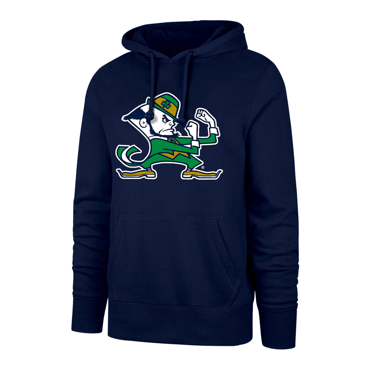 Notre Dame Fighting Irish NCAA 47 Brand Men Navy Imprint Headline Pullover Hoodie product image 1, provided for visual