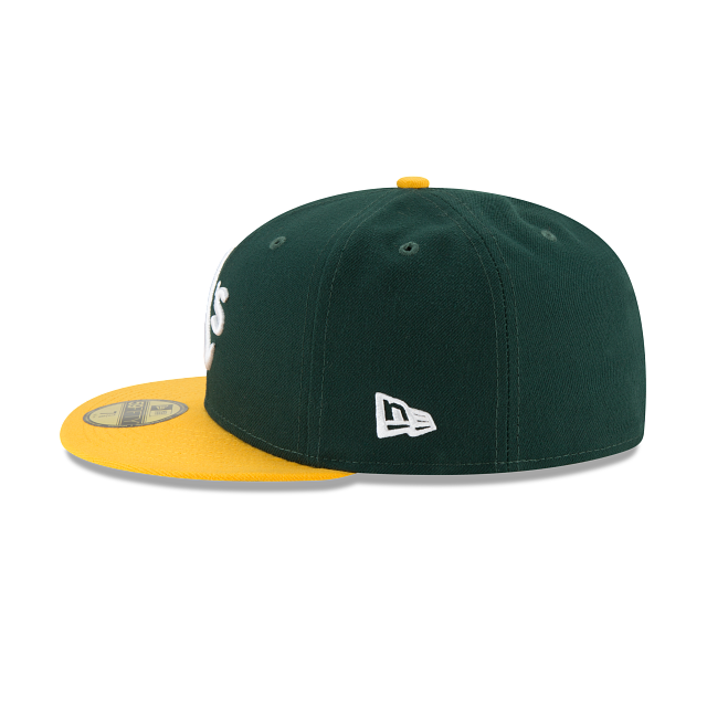 Oakland Athletics MLB New Era Men Green 59Fifty Authentic Collection On Field Fitted Hat product image 5, provided for