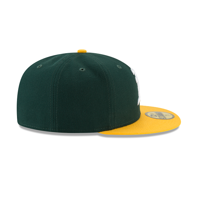 Oakland Athletics MLB New Era Men Green 59Fifty Authentic Collection On Field Fitted Hat product image 6, provided for