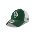 Oakland Athletics MLB New Era Men Green 9Forty Cooperstown Washed Trucker Adjustable Hat product image 1, provided for