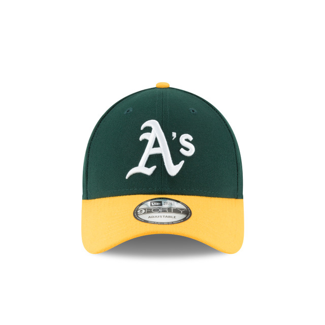Oakland Athletics MLB New Era Men Green 9Forty League Adjustable Hat product image 4, provided for visual reference and