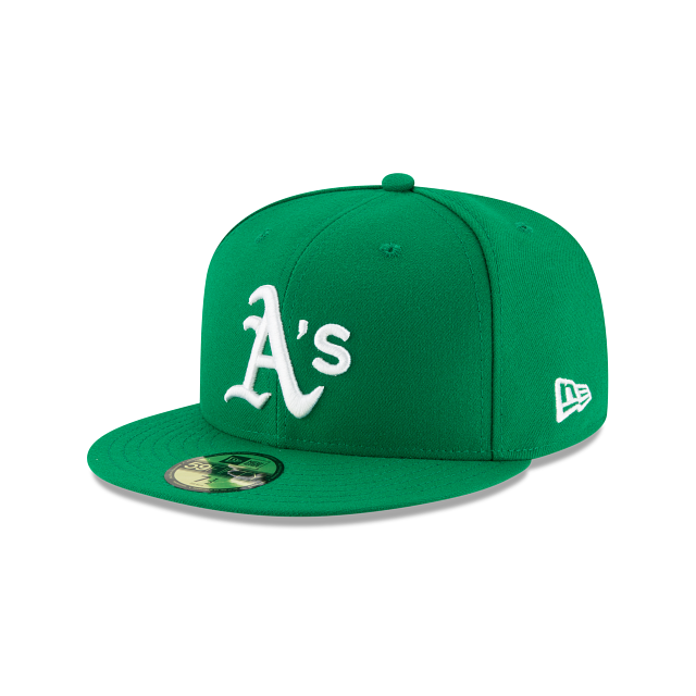 Oakland Athletics MLB New Era Men Kelly Green 59Fifty Authentic Collection Alternate Fitted Hat product image 1, provided