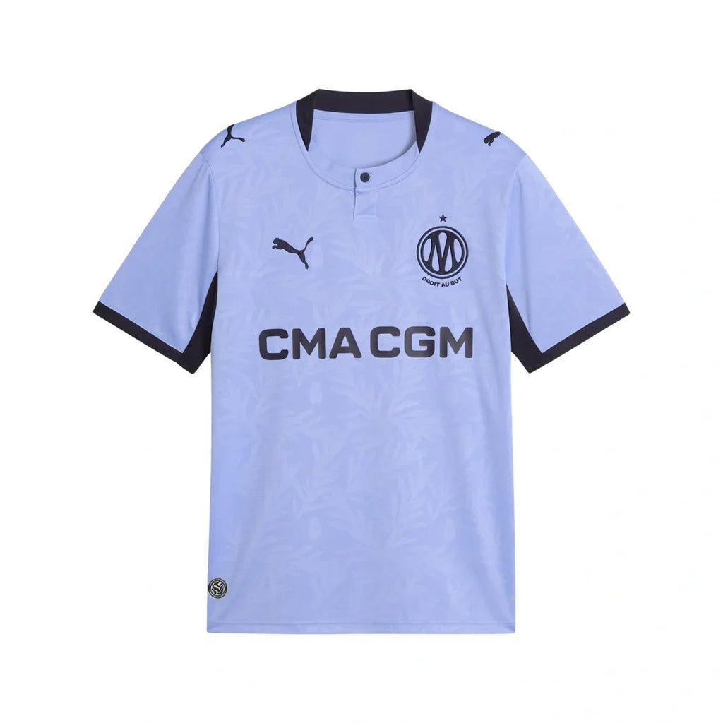 Olympique de Marseille Ligue 1 Puma Men Lavender 2026/27 Third Replica Jersey product image 1, provided for visual reference