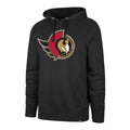 Ottawa Senators NHL 47 Brand Men Black Imprint Headline Pullover Hoodie product image 1, provided for visual reference and