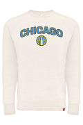Chicago Sky Harmon Bone Crew Neck Sweatshirt product image 1, provided for visual reference and product detail review