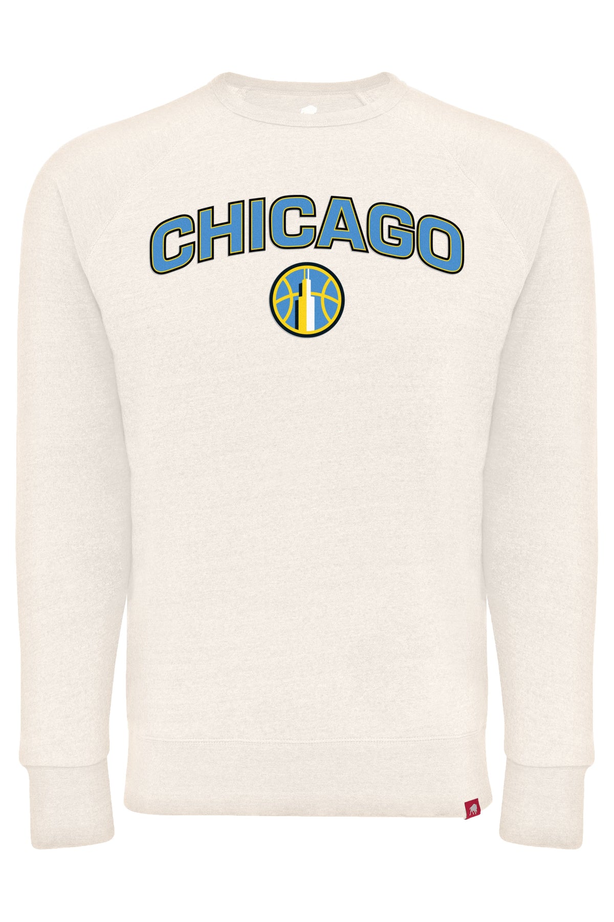 Chicago Sky Harmon Bone Crew Neck Sweatshirt product image 1, provided for visual reference and product detail review