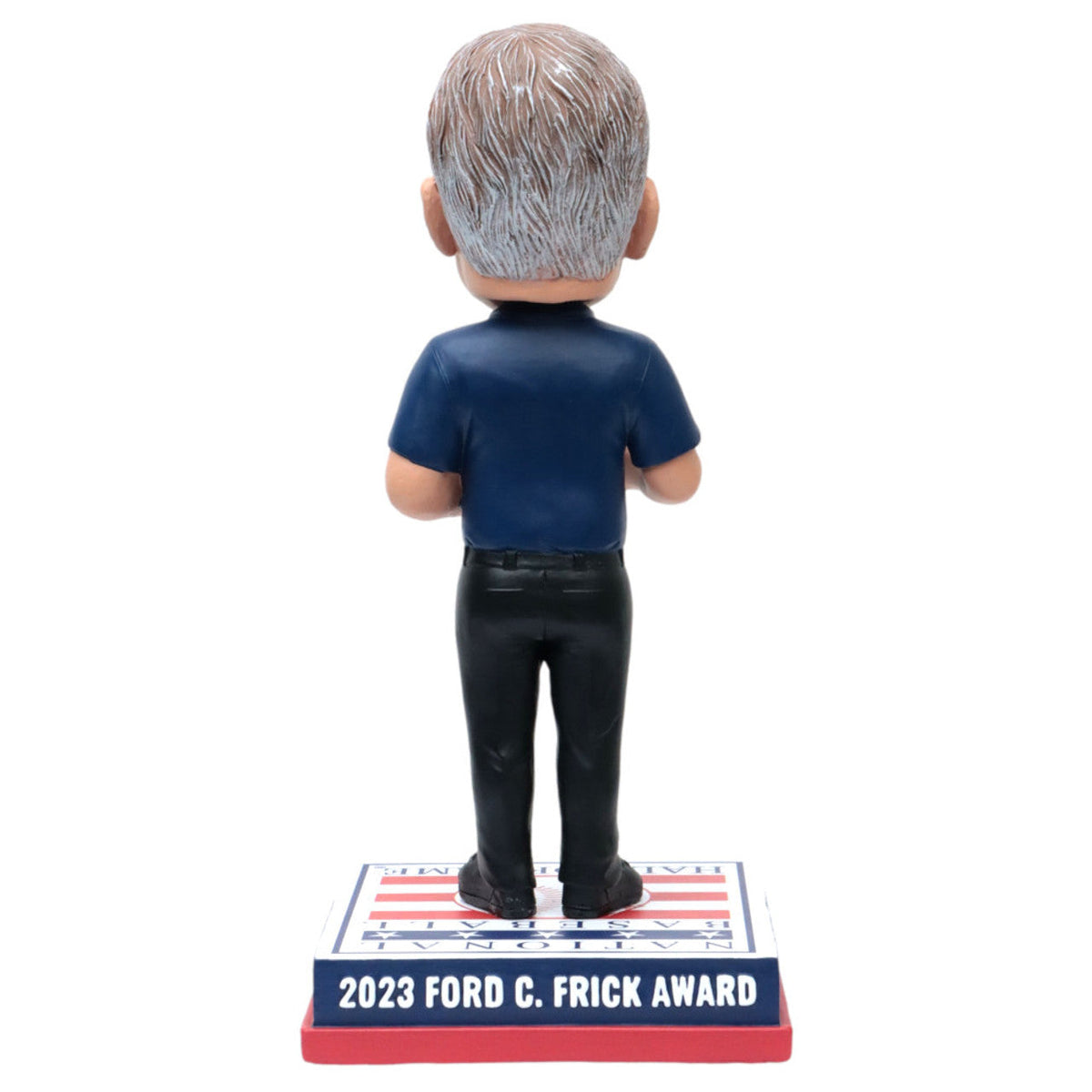 Pat Hughes 2023 Ford C. Frick Award Baseball Hall of Fame Bobblehead product image 2, provided for visual reference and