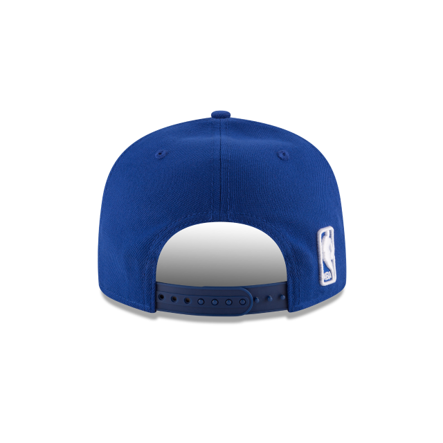 Philadelphia 76ers NBA New Era Men Royal Blue 9Fifty Basic Snapback product image 2, provided for visual reference and